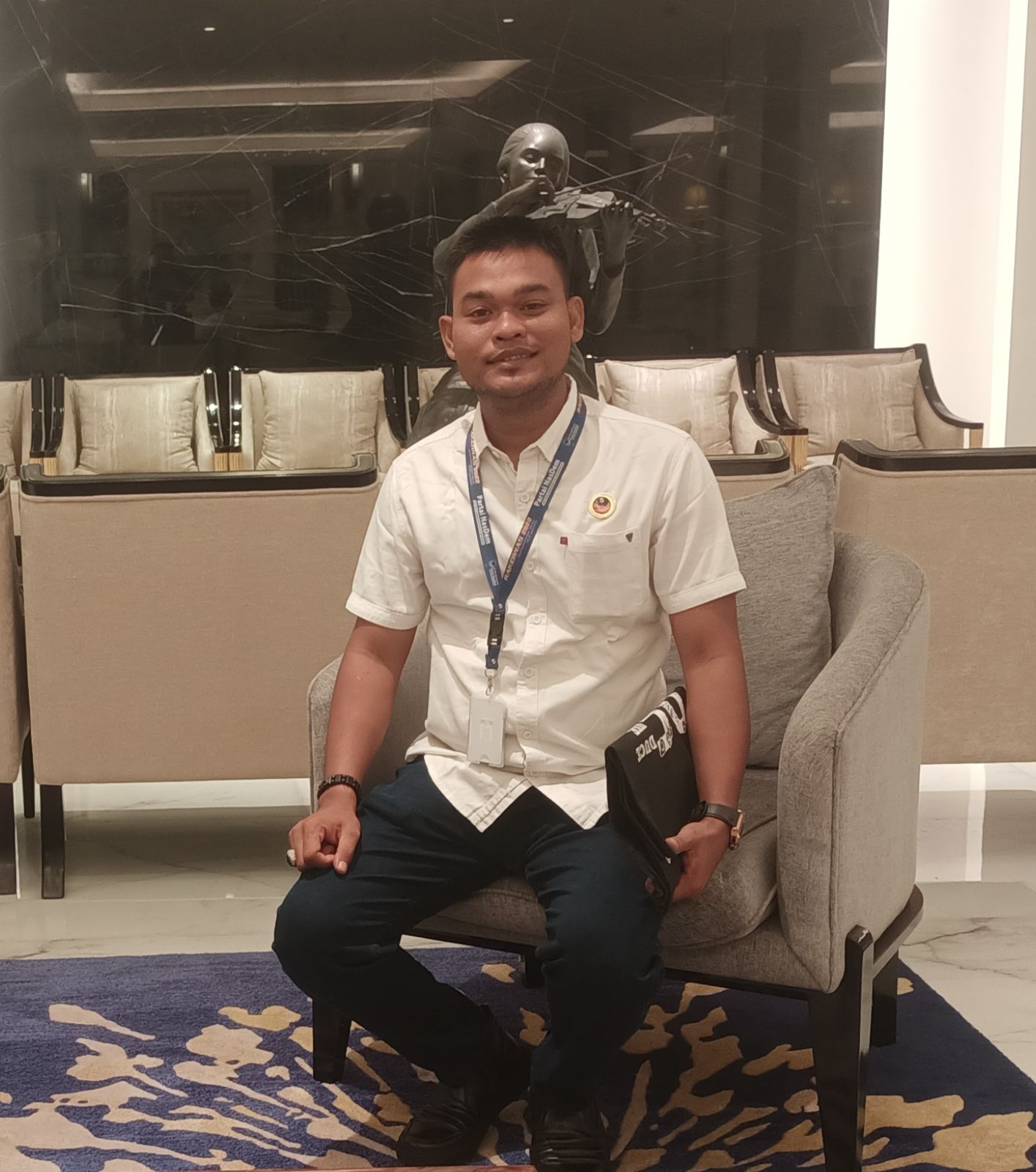 Fuji Fatayansyah calon ketua KNPI Aceh Jaya. (Foto untuk Distori)