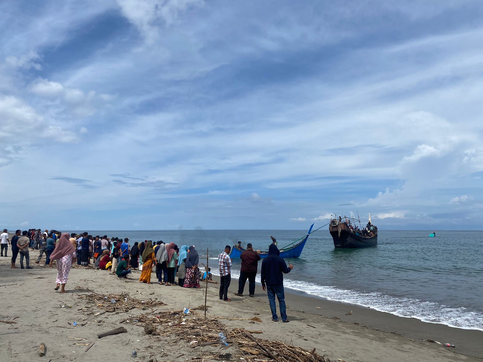 Imigran Rohingya ditolak warga