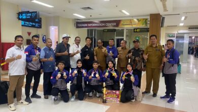 Atlet karate Aceh bawa pulang 8 medali emas dan dua perak di ajang Kejurnas