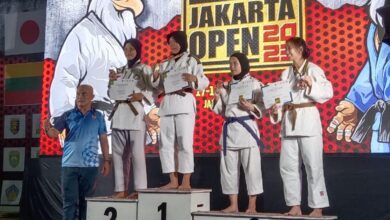 Atlet Judo Aceh merebut tiga medali Jakarta Internasional open 10 negara di Hall Kelapa Gading, Jakarta,  17 hingga 19 November 2023. (Foto: Dok. Koni Aceh)