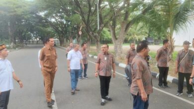 Persiapan pelaksanaan PON XXI Tahun 2024, di wilayah Aceh. (Foto untuk Distori)