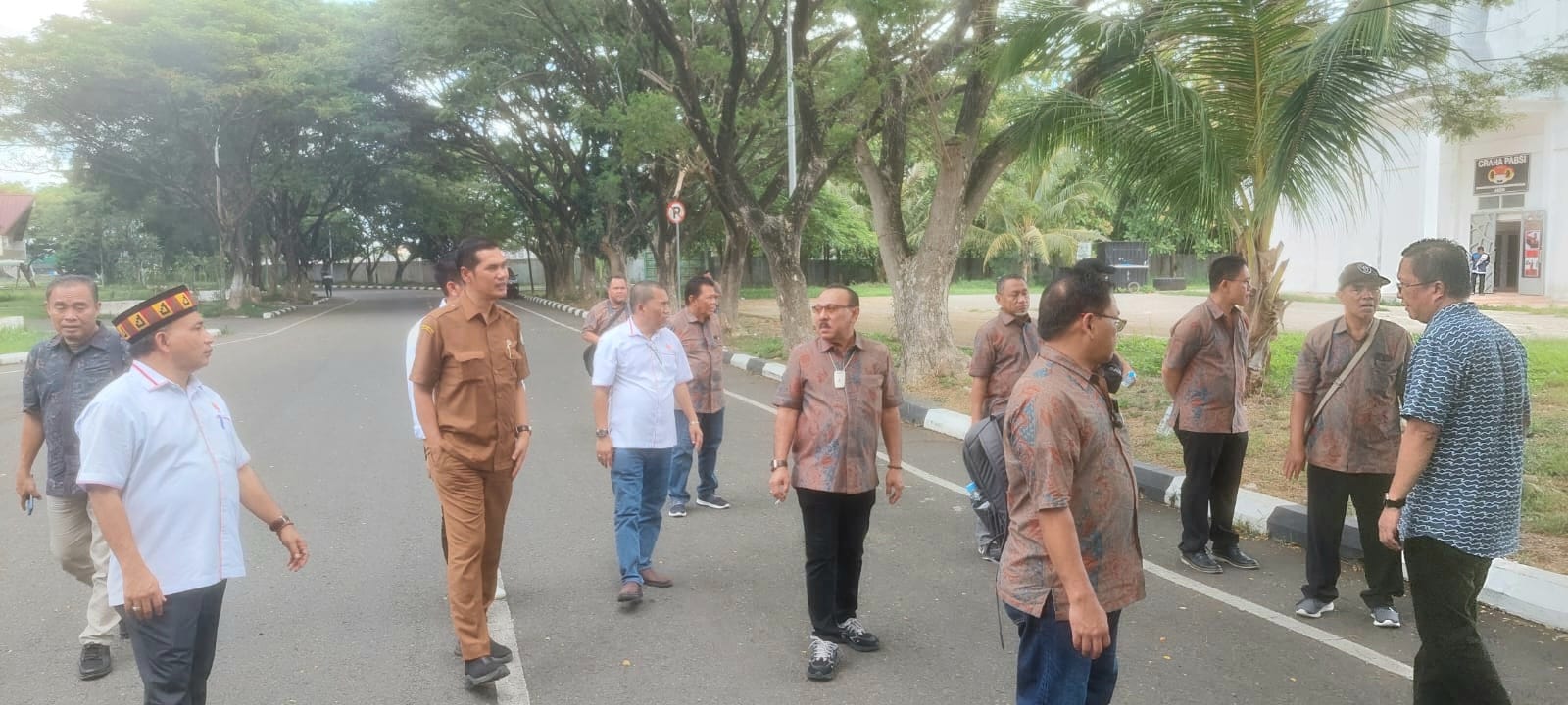 Persiapan pelaksanaan PON XXI Tahun 2024, di wilayah Aceh. (Foto untuk Distori)