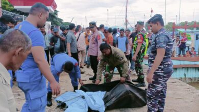 Penemuan mayat di dermaga boat Lampulo, Kecamatan Kuta Alam, Kota Banda Aceh, Kamis, (30/11/2023). (Foto: Dok. Polisi)