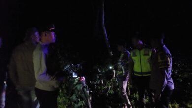 Polisi mengamankan di lokasi kejadian. (Foto: Dok. Polres Bener Meriah)