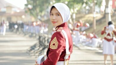 Akpol Brigadir Taruna Helena Fiorentina Sinurat wakali Akademi Kepolisian Indonesia di kancah internasional UNCAC di Atlanta, USA. (Foto: Dok. Polisi)