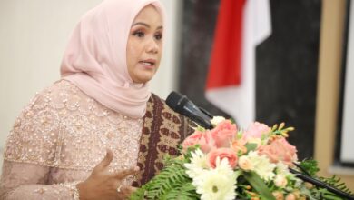 Ketua Dharma Wanita Persatuan (DWP) Aceh, Mellani Subarni. (Foto: Adpim Pemprov Aceh)