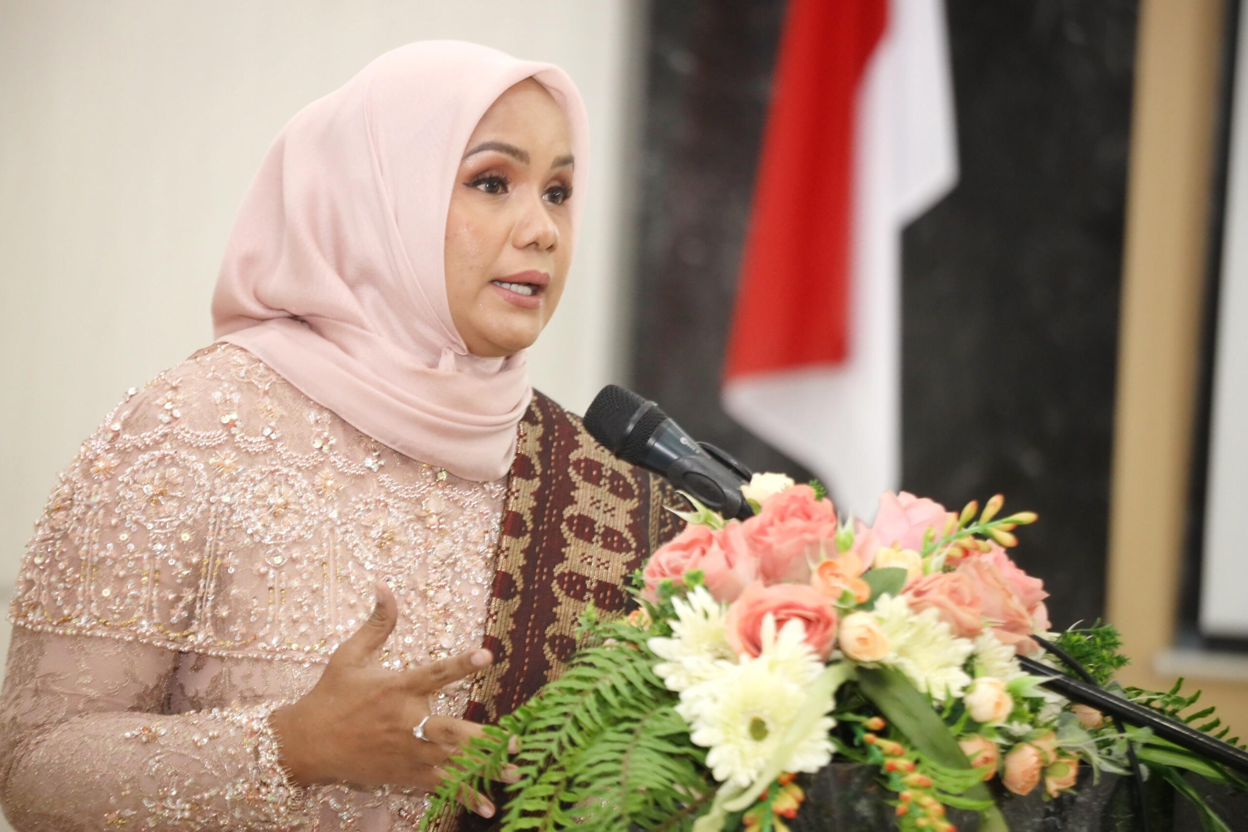 Ketua Dharma Wanita Persatuan (DWP) Aceh, Mellani Subarni. (Foto: Adpim Pemprov Aceh)