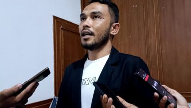 Ketua Bawaslu Aceh Jaya, Afzal Delima. (Foto: Distori/Zahlul Akbar)