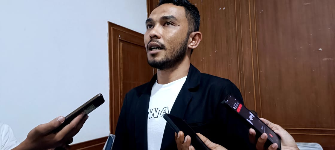 Ketua Bawaslu Aceh Jaya, Afzal Delima. (Foto: Distori/Zahlul Akbar)