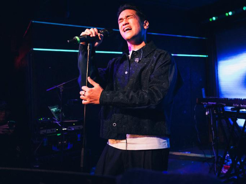 Penampilan Afgan saat manggung di Amerika Serikat. (Foto: Istimewa)