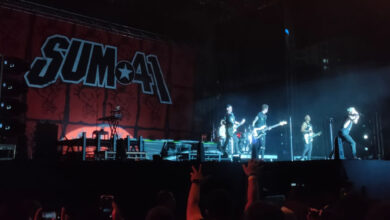 Grup band Sum 41 saat menggelar konser di Serpong. (Foto: Istimewa)