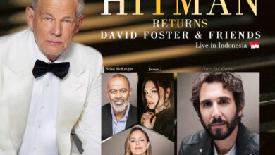 Psoter konser David Foster di Indonesia. (Foto: Istimewa)