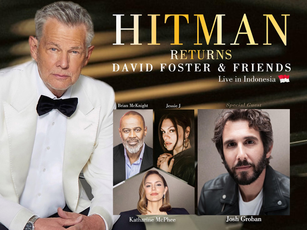 Psoter konser David Foster di Indonesia. (Foto: Istimewa)