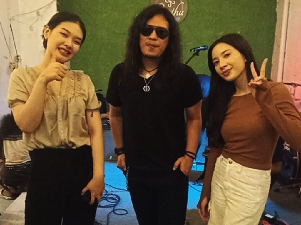 Abih RV, Gabriela Fernaldi dan Audrey Anggoro menjadi bintang tamu di Boleh Gig. (Foto: Istimewa)