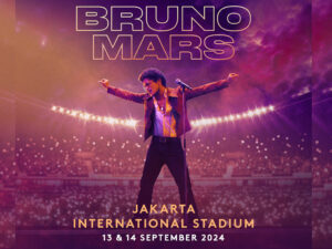 Poster konser Bruno Mars di Jakarta 2024. (Foto: Istimewa)