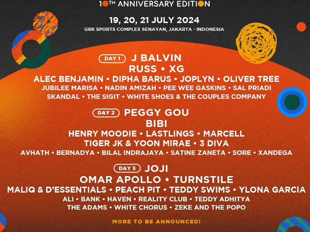 Line up fase 3 We The Fest 2024. (Foto: Istimewa)