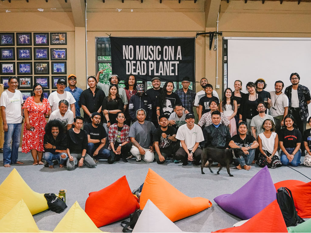 Dokumentasi lokakarya besutan IKLIM (The Indonesian Climate Communications, Arts & Music Lab). (Foto: Istimewa)