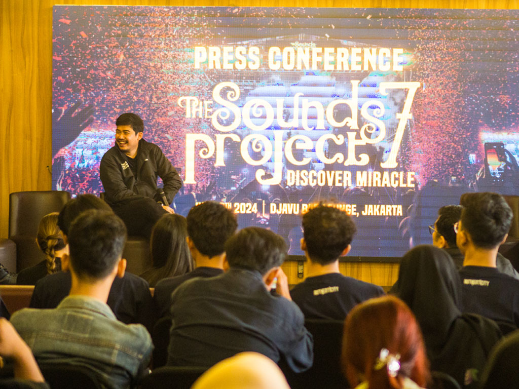 Festival Director The Sounds Project, Gerhana Banyubiru alias Ghana