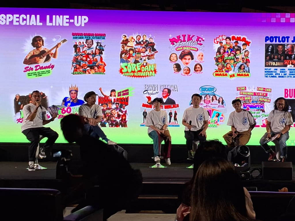 Suasana konferensi pers Synchronize Festival 2024. (Foto: Istimewa)