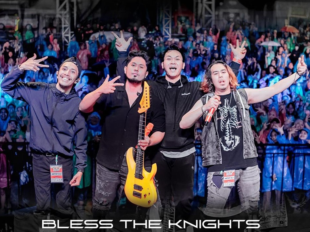 Unit metal pelopor genre djent di Indonesia, Bless the Knights. (Foto: Istimewa)