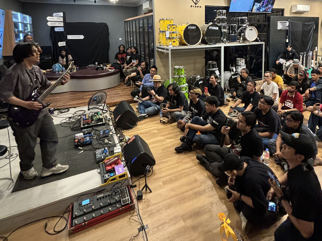 Suasana ESP LTD Day yang digagas Bermusikgitar. (Foto: Istimewa)