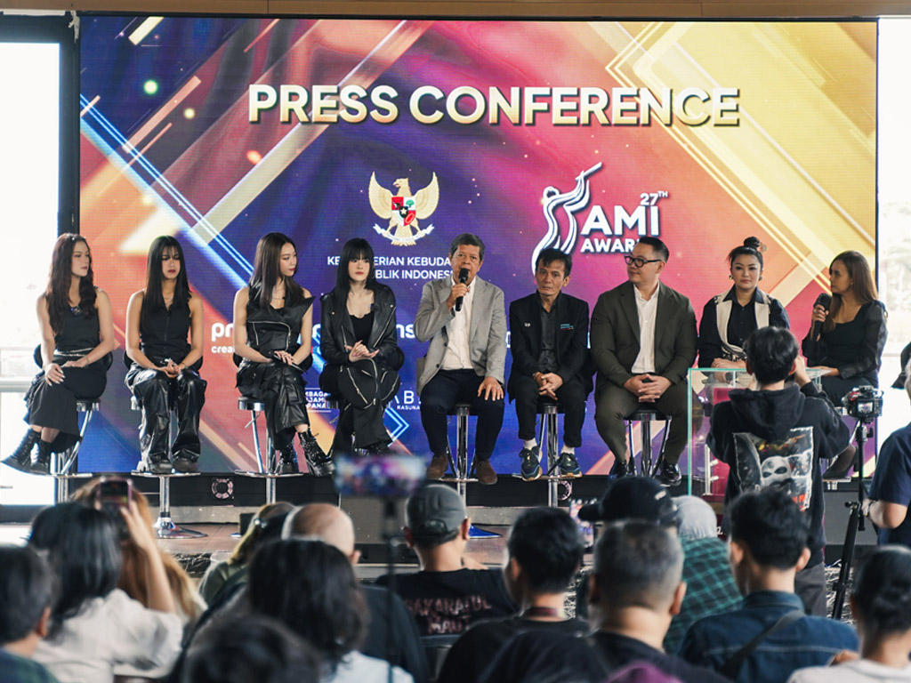 Suasana konferensi pers AMI Awards 2024. (Foto: Istimewa)