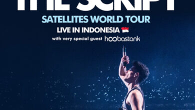 Poster konser The Script di Indonesia. (Foto: Istimewa)