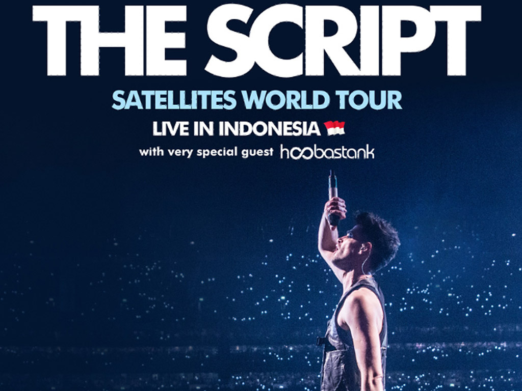 Poster konser The Script di Indonesia. (Foto: Istimewa)