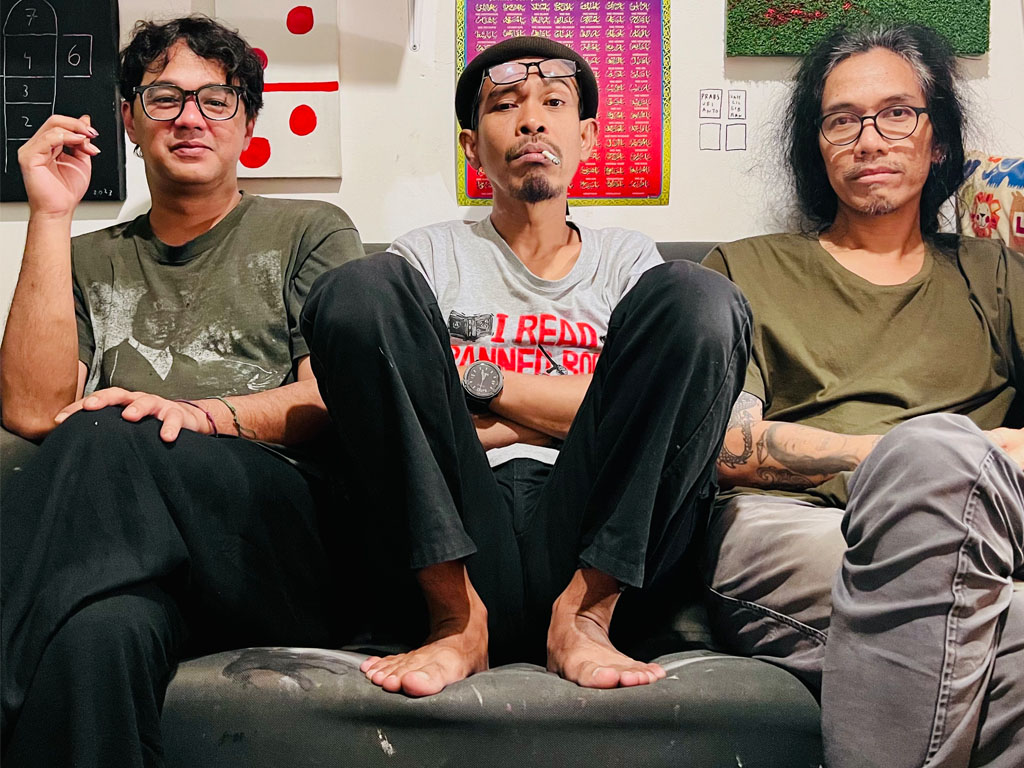 Jason Ranti, Iksan Skuter dan Bagus Dwi Danto tergabung dalam Trio Lesehan. (Foto: Istimewa)