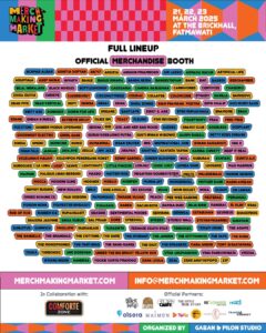 Poster resmi Merch-Making Market (MMM) 2025. (Foto: Istimewa)