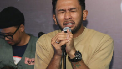 Suasana peluncuran album Aku Manusia milik Alfie Alfandy. (Foto: Gunawan Giok)