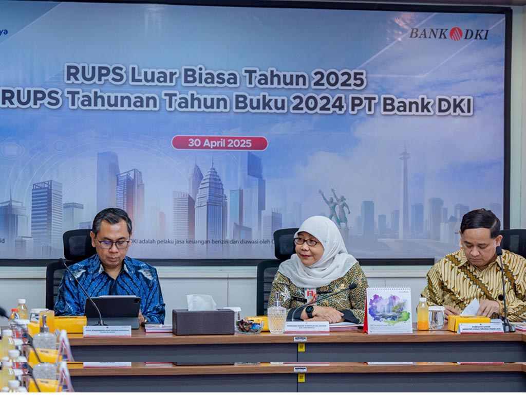 Dokumentasi Rapat Umum Pemegang Saham Tahunan (RUPST) Bank DKI Tahun Buku 2024. (Foto: Istimewa)