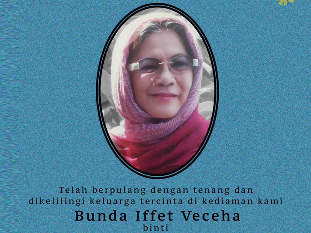 Ibunda Bimbim Slank, Bunda Iffet. (Foto: Istimewa)