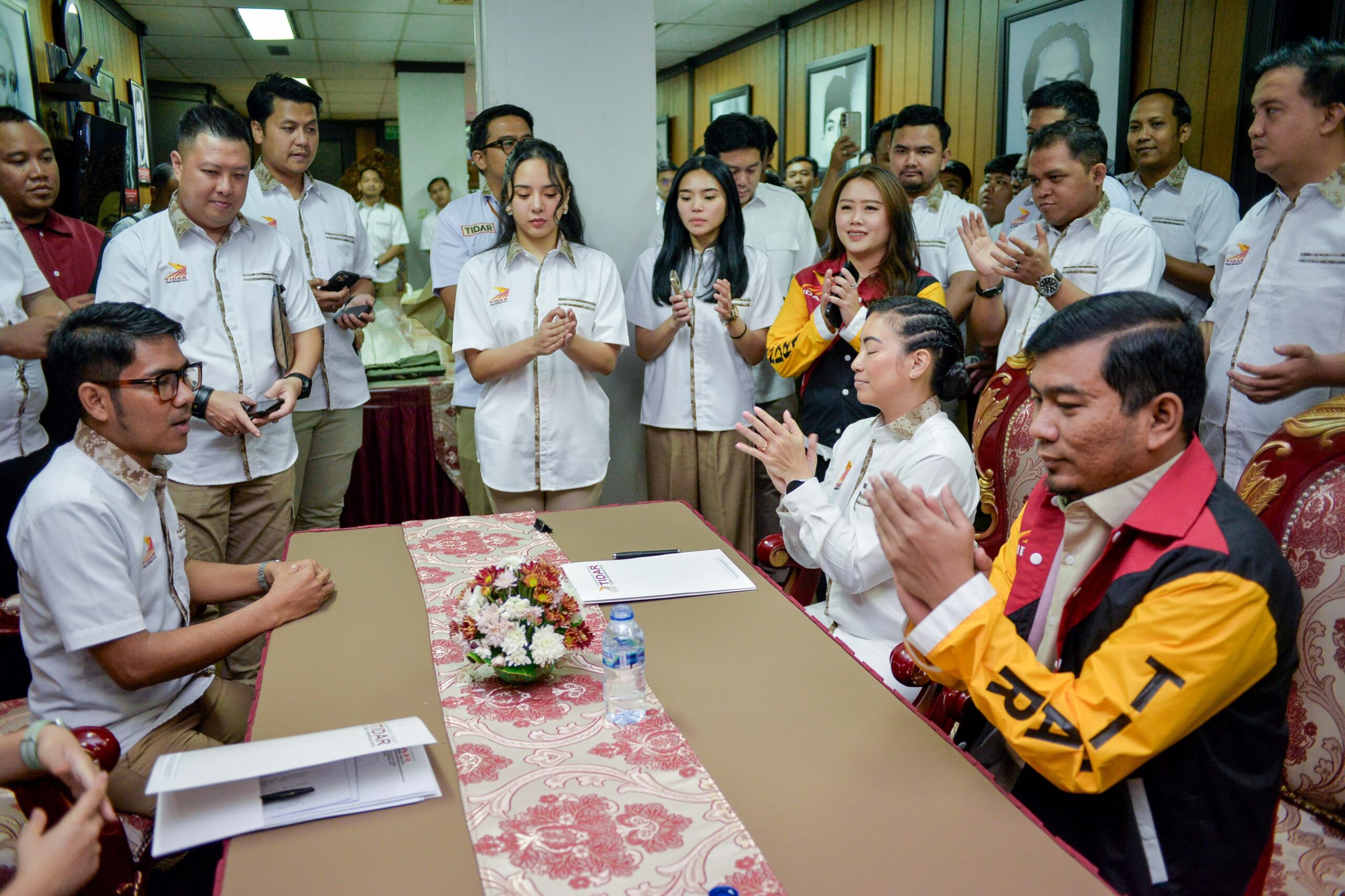 Suasana pengembalian formulir bakal calon Ketua Umum PP Tidar 2025-2030. (Foto: Istimewa)