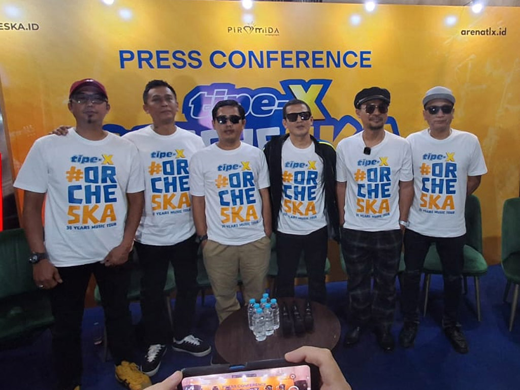 Grup band SKA, Tipe-X. (Foto: Istimewa)