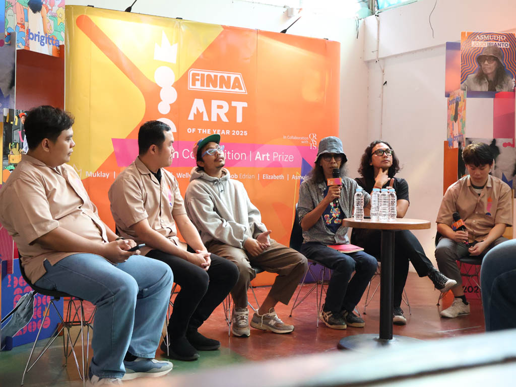 Suasana konferensi pers FINNA Art of the Year 2025. (Foto: Istimewa)