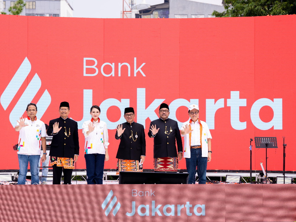 Dokumentasi peluncuran call name Bank DKI menjadi Bank Jakarta. (Foto: Istimewa)