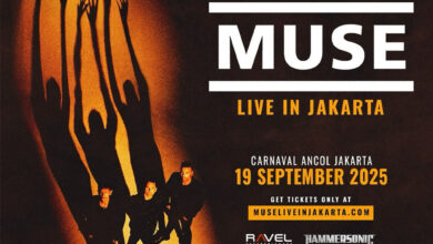 Poster konser Muse di Jakarta. (Foto: Instagram/muse)