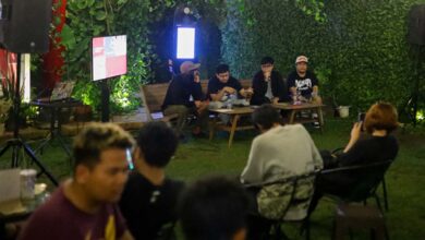 Suasana peluncuran inisiatif kolektif bagi musisi lintas genre di Tangerang Raya, Soundwich. (Foto: Istimewa)