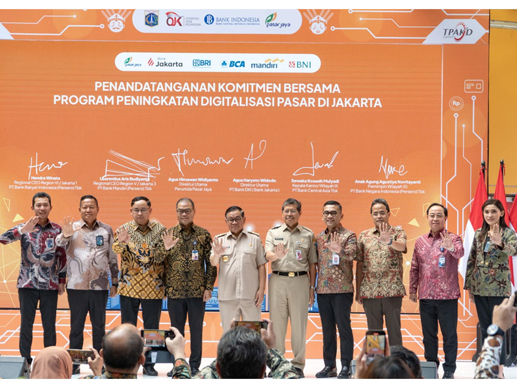 Bank Jakarta menyatakan komitmennya untuk mendukung penuh pelaksanaan Lomba Digitalisasi Pasar. (Foto: Istimewa)