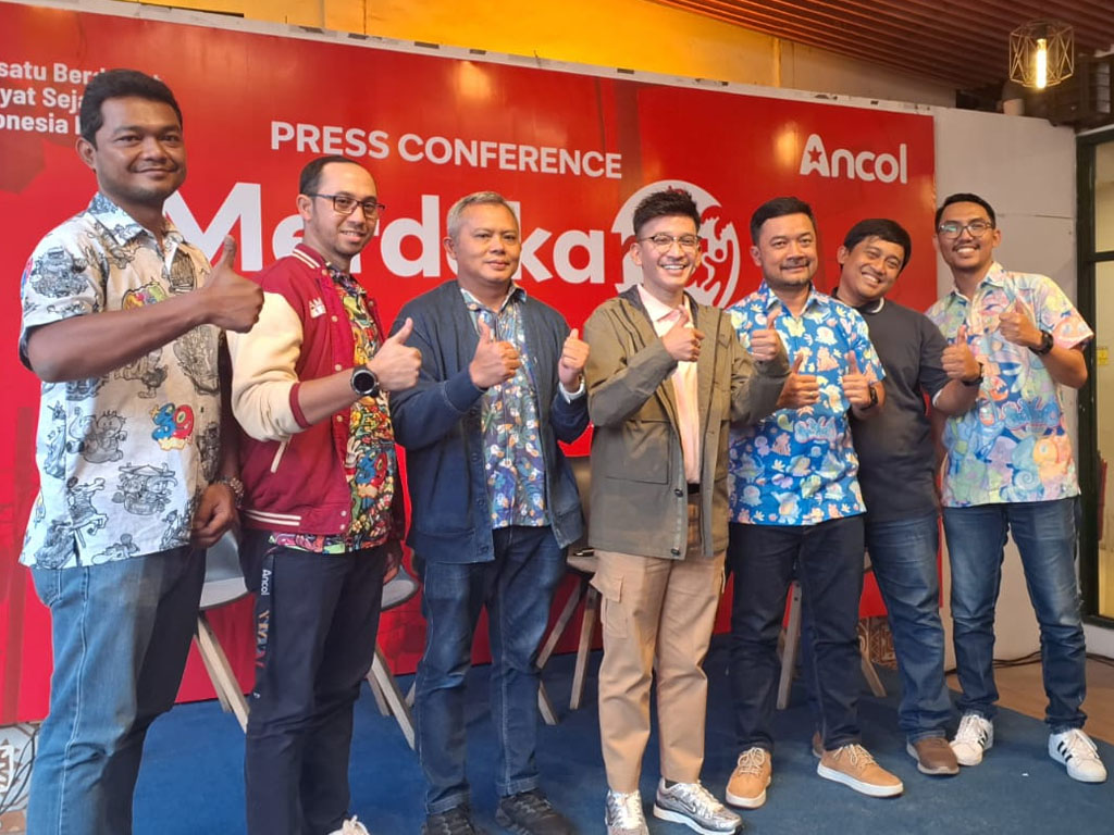 Suasana konferensi pers Merdekaria Ancol Taman Impian. (Foto: Istimewa)