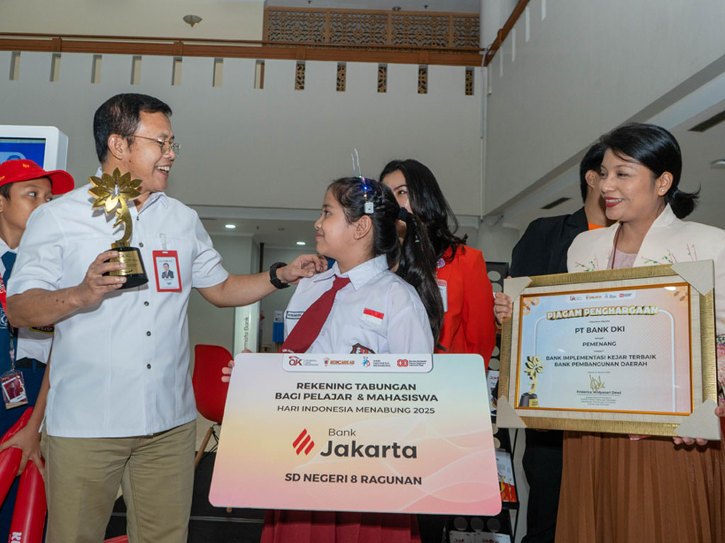 Bank Jakarta membukukan portofolio tabungan pelajar mencapai Rp 1,7 triliun dengan total 2,3 juta rekening per Juli 2025. (Foto: Istimewa)