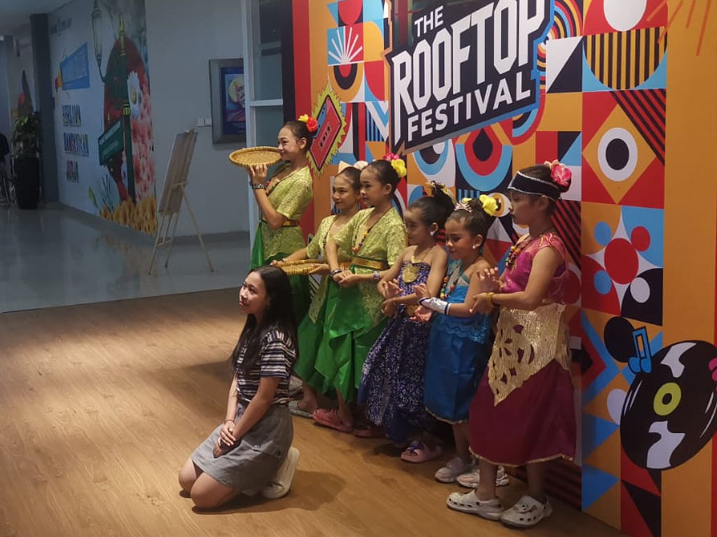 Dokumentasi The Rooftop Festival Yogyakarta. (Foto: Istimewa)