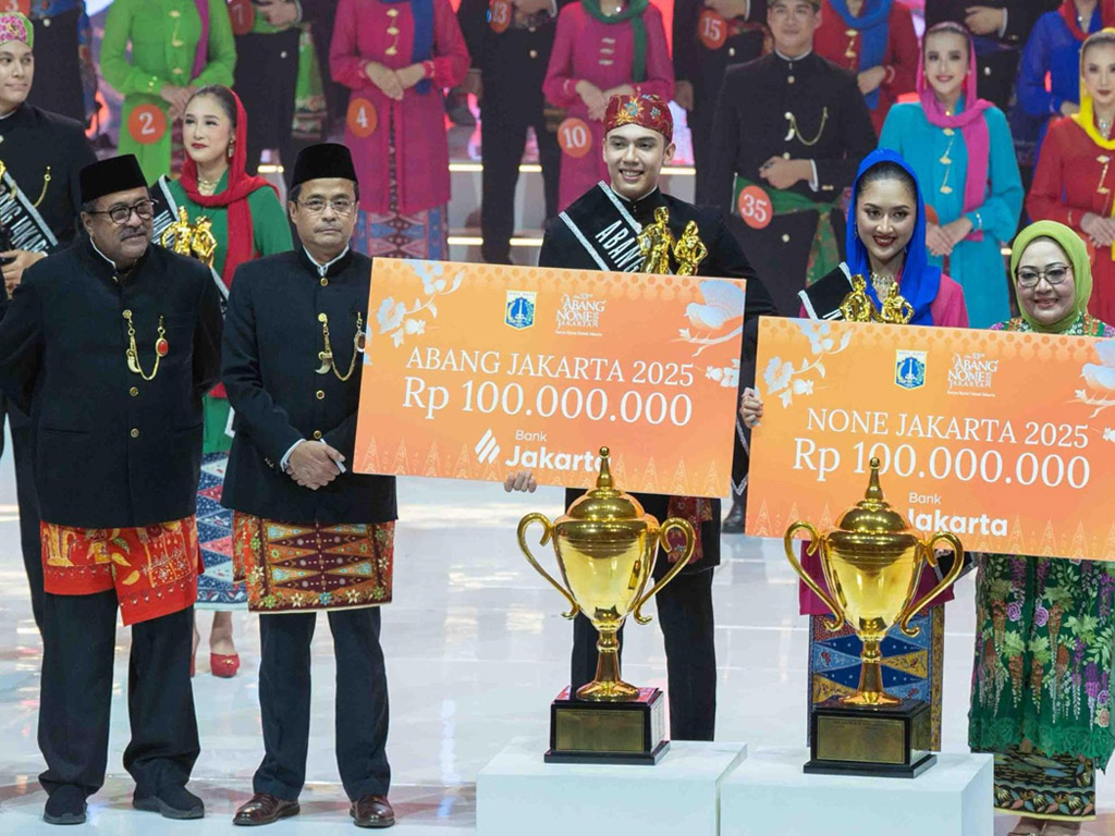 Suasana perjelatan ajang penghargaan Abang None Jakarta 2025. (Foto: Istimewa)