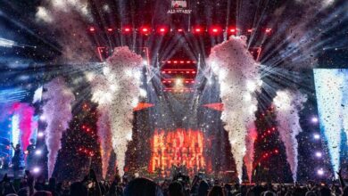 Suasana konser Dewa 19 Featuring All Stars 2.0 di Stadion Utama Gelora Bung Karno. (Foto: Istimewa)