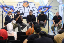Suasana konferensi pers keriaan Pop City: Pop Culture Society. (Foto: Istimewa)