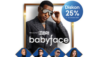Poster konser Babyface di Jakarta. (Foto: Istimewa)