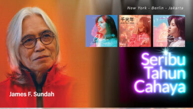 Poster promosi single Seribu Tahun Cahaya milik James F. Sundah. (Foto: Istimewa)