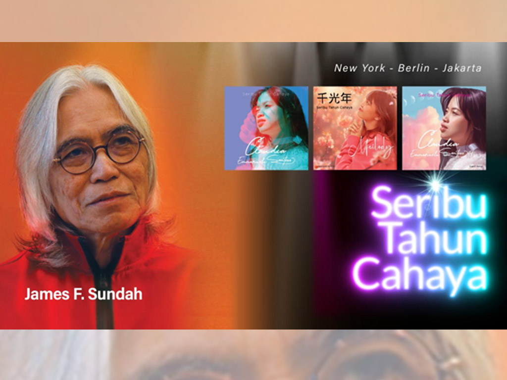 Poster promosi single Seribu Tahun Cahaya milik James F. Sundah. (Foto: Istimewa)