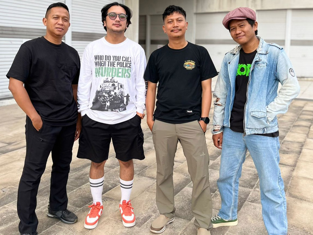 Grup band skatepunk, Man Sinner. (Foto: Istimewa)